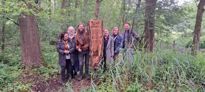 Het FabusBos van Maartje is officieel van Zichzelf! | Stichting Bos dat van zichzelf is